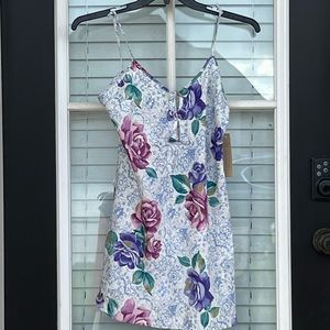 California Dynasty Floral Spaghetti Strap Cami